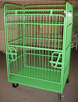 特注カゴ車（正面シングル格子仕様）